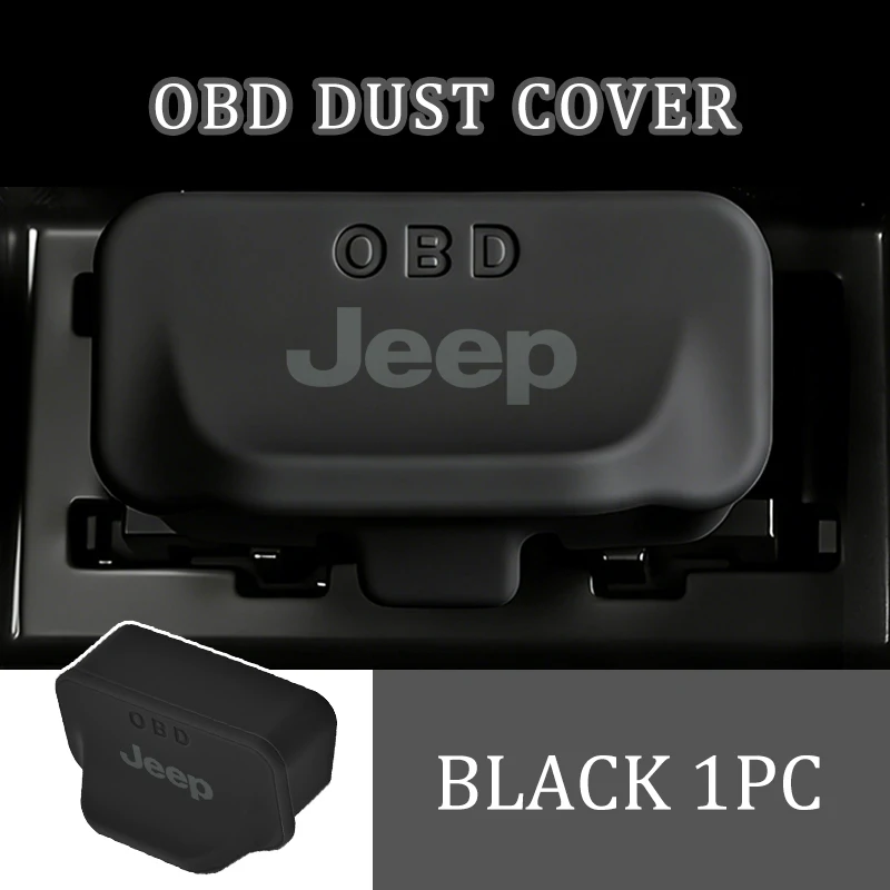 

Защитный чехол для автомобильного диагностического интерфейса OBD, пыле- и водонепроницаемый, для Jeep Compass, Renegade, Cherokee