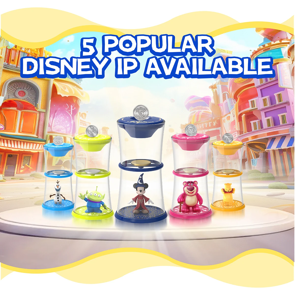 Копилка из Истории игрушек 4 Disney зеленая пришельцев сберегающая деньги