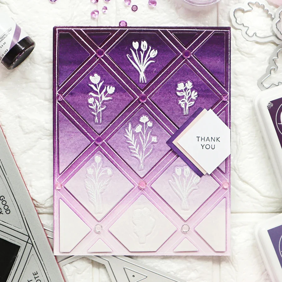 2024 AliliArts металлические пресс-формы просто бриллианты рамка Сделай Сам