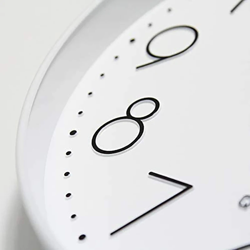 Современные настенные часы 10-дюймовые бесшумные нетикающие декоративные