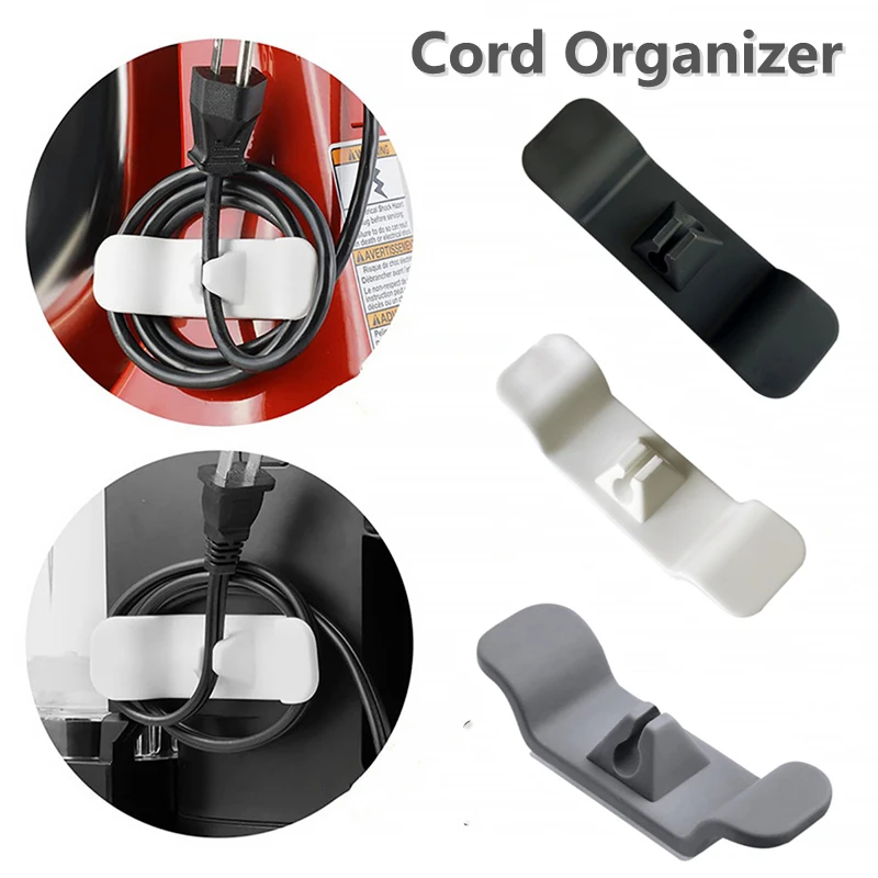 

Cord Wrapper Organizer Clips Holder Wire Hider Cable Winder Management Wrap For Kitchen Appliance Stand Blender Mixers Air Fryer