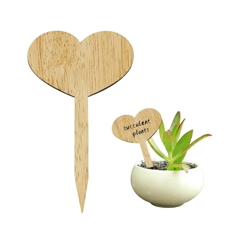 

30 Pcs/Set Plant Labels Herb Garden Markers Anti Rust Wooden Sign Sticks For Outdoor Garden Indoor Potted Plants Planter Herbs