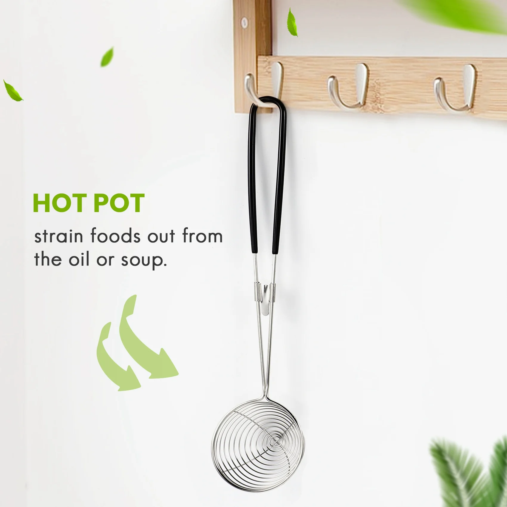 Горячая Распродажа искусственная ложка из нержавеющей стали с ручкой