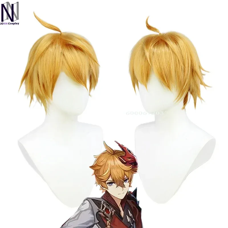 Genshin Impact Game Tartaglia Косплей Костюм Мужской Полный комплект с париком Чайлд Ролевая