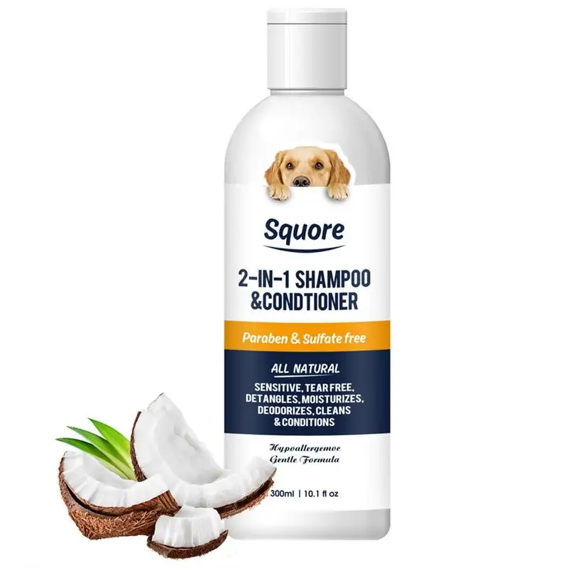 Puppy Shampoo And Conditioner 2 In 1 Natural Moisturizing Sh
