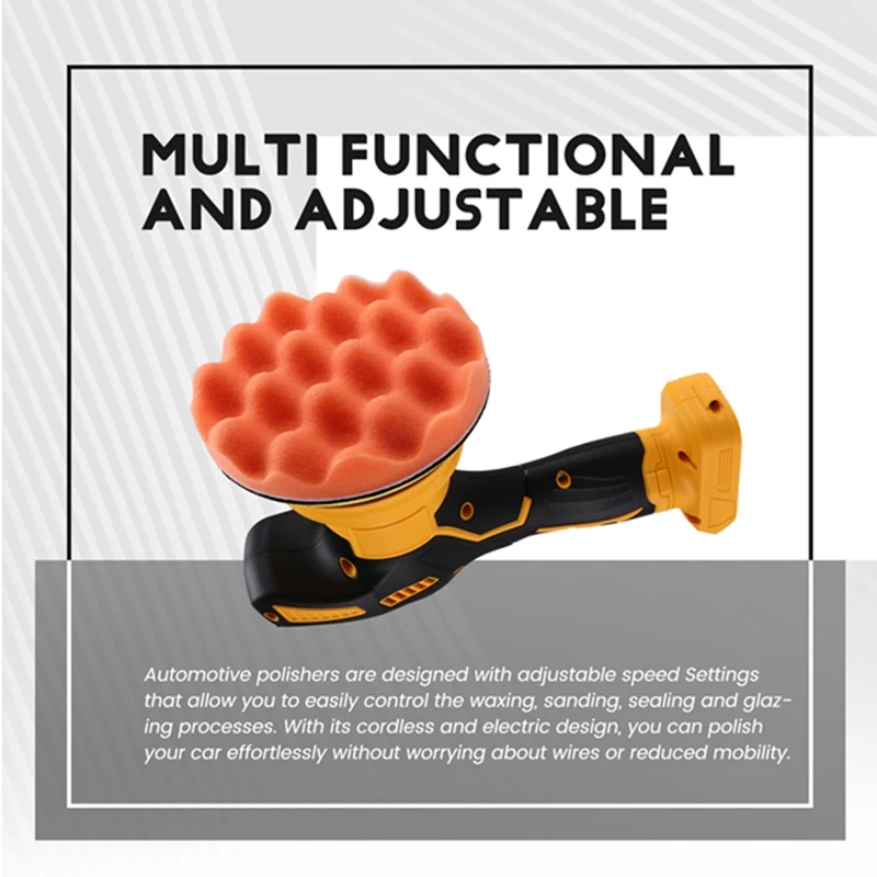 Электрический полировщик регулируемый автоматический беспроводной