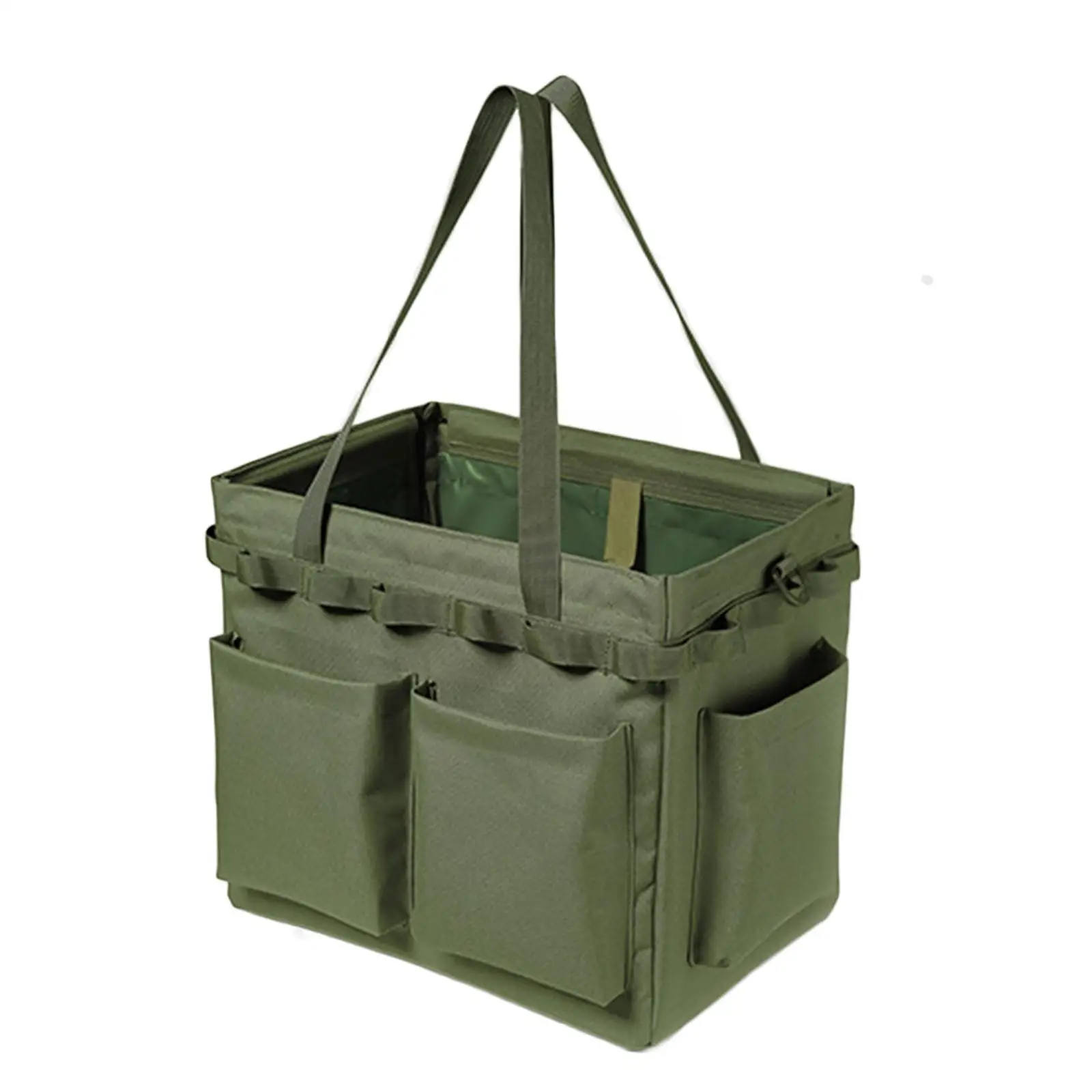 

Прочная сумка для хранения для кемпинга, вместительная Складная Сумка-тоут для пикника G1L2