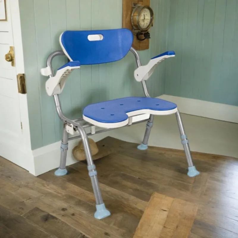 Табурет нескользящий душевой шезлонг Складная портативная душевая тарелка для