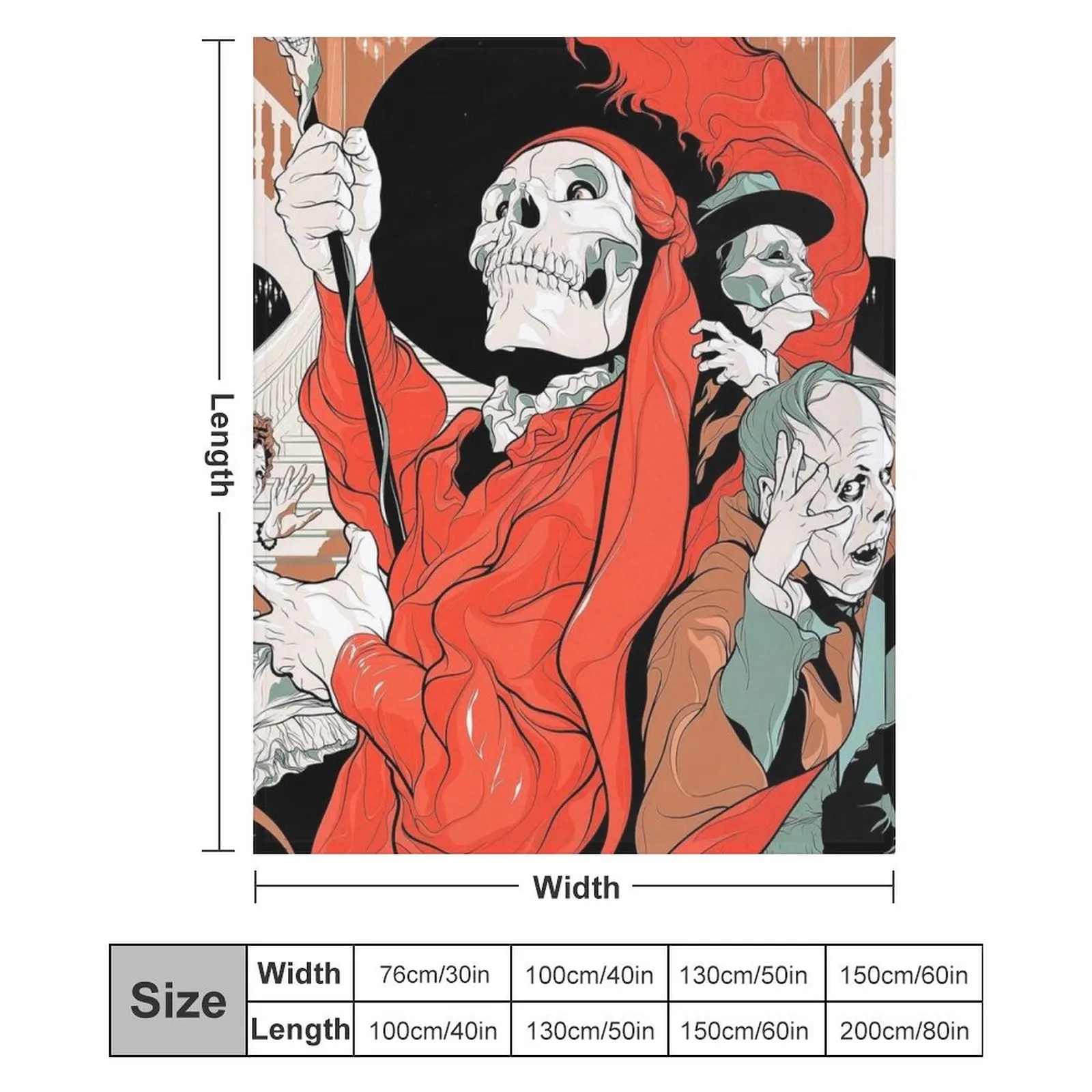 Призрак оперы - Лон Ченни Джо ретро плакат Плед Волосатые мягкие одеяла для