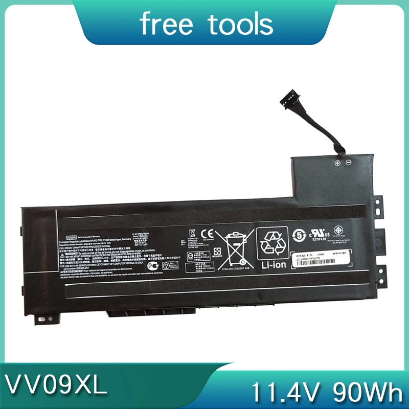 НОВЫЙ аккумулятор VV09XL 11 4 В 90 Втч для HP ZBook 15 G3 G4 T7V50EA Y6K27EA HSTNN-DB7D C87C 808398 -2Б1 2Б2 2С1 2С2