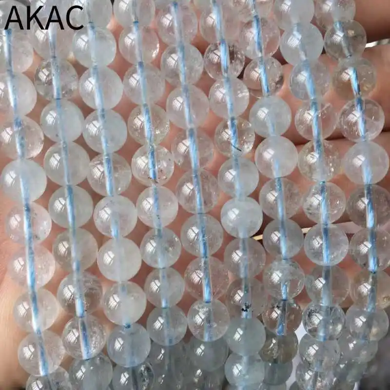 

1 нить/комплект, бусины AKAC 100% Натуральный топаз
