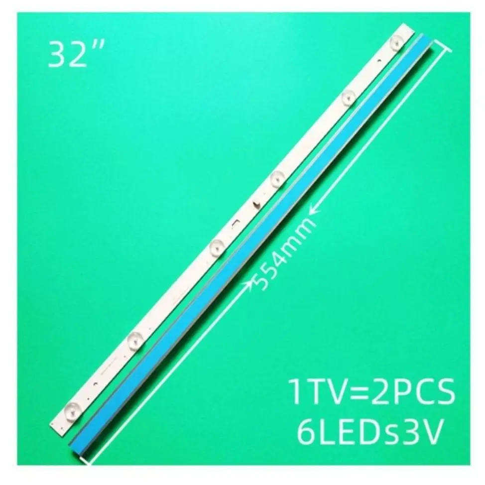 

LED backlight belt JL-D3206330-004AS-M, with 6 LED ODS stripes, suitable for 4C-LB3320T-JF3 H32B3913 Thomson 32HS3013 LVW320CSDX