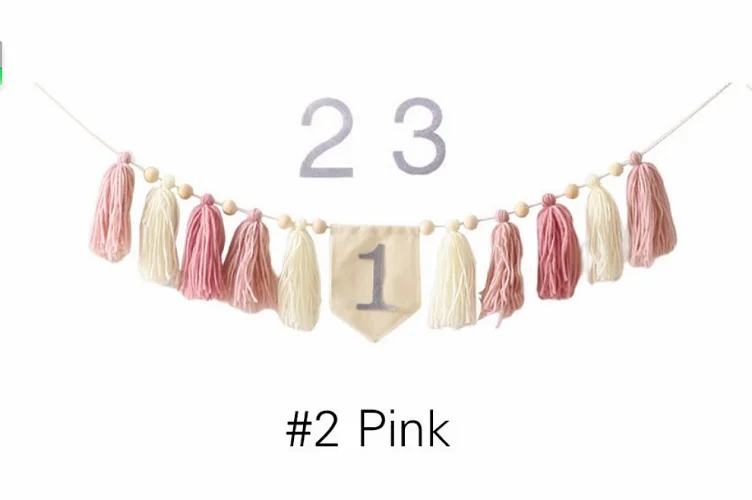 

Детский баннер "С днём рождения" ручной работы