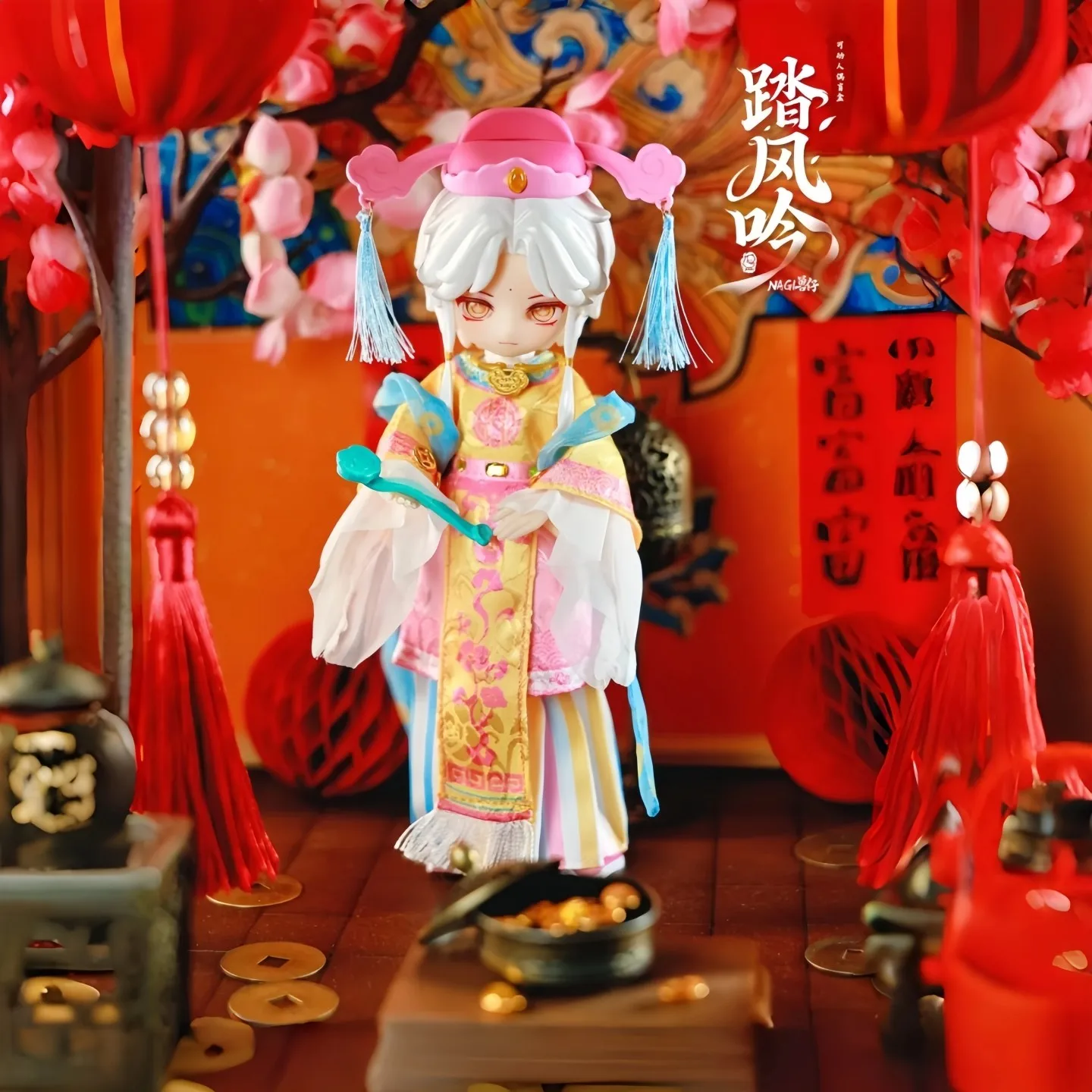 Фото Коллекционная фигурка Nagi Step Whispering Wind Series Blind Box 1/12 MJD, игрушка-модель, таинственная коробка, подарок на день рождения №2