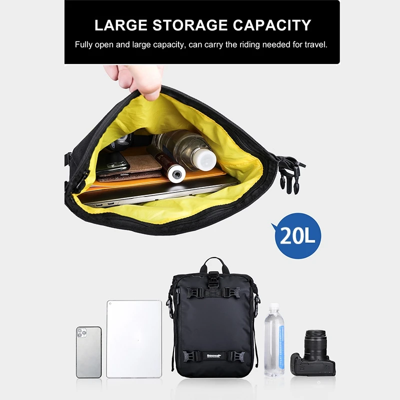 Сумка на заднее сиденье велосипеда водонепроницаемая 10 л/20 л |