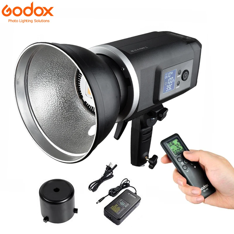 

Godox SLB60W 60W 5600K White Version hand held type Outdoors Continuous LED Bowens Mount Using Lithium Battery