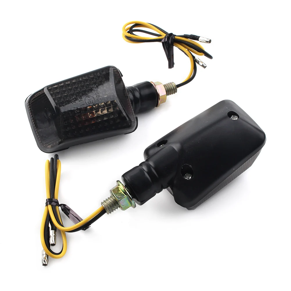 Универсальные мотоциклетные янтарные лампы указателей поворота для Cruiser Chopper