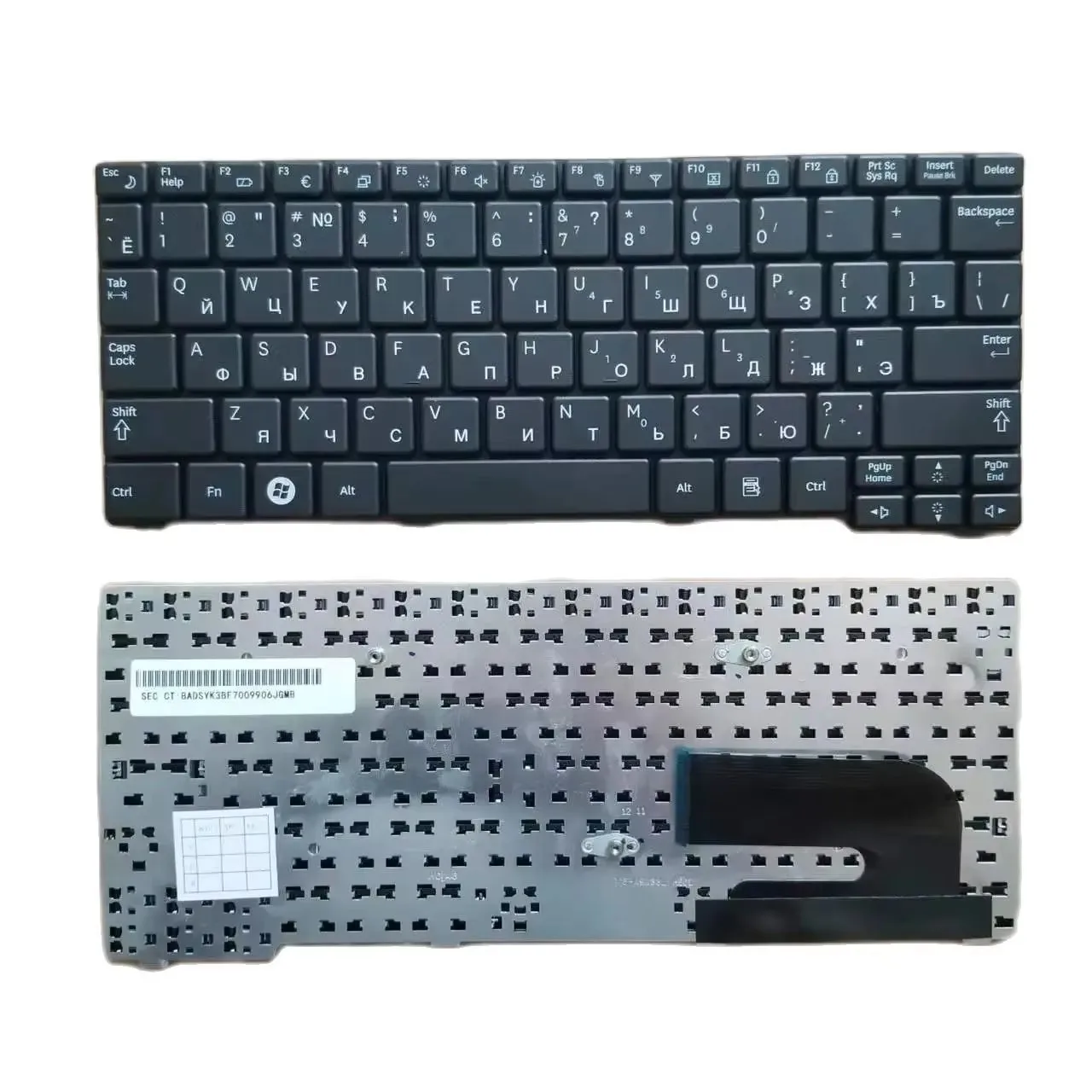 Фото Клавиатура для Samsung N148 N150 N143 N145 N158 NB30 NB20 N102 N102S NP-N145 Русская раскладка RU №2