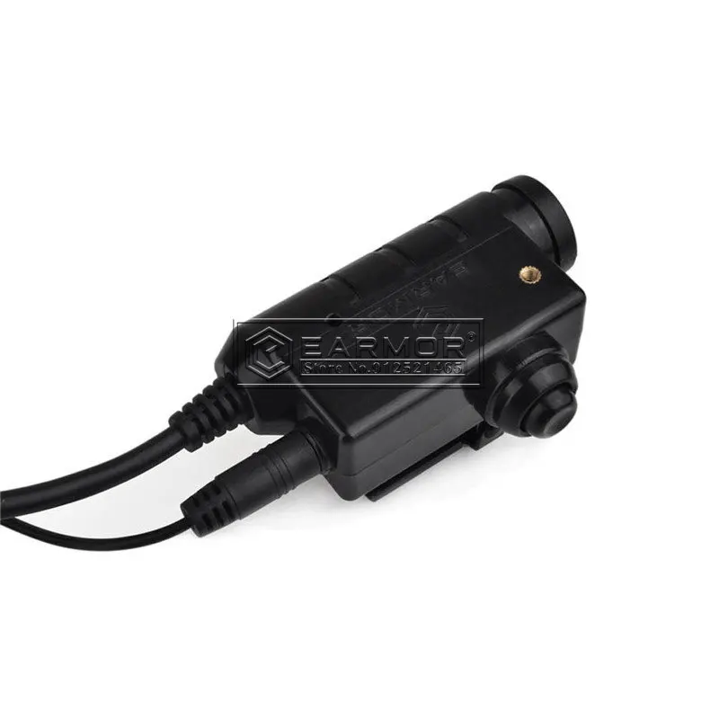 EARMOR M52 адаптер PTT Airsoft тактическая гарнитура Kenwood Midland Extend
