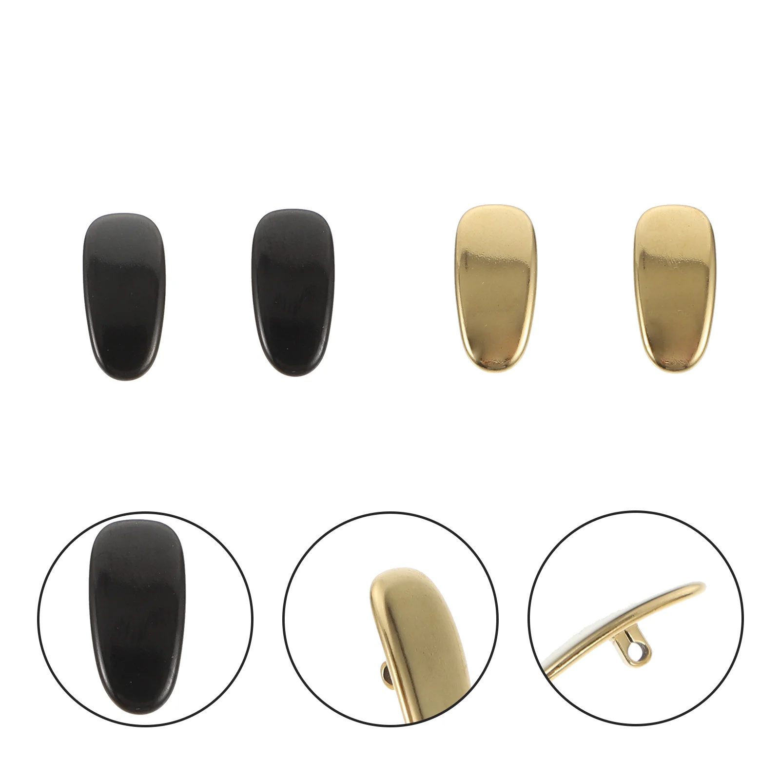 

Nose Pad Pads Glasses Eyeglasspieces Eyeglasses Sunglass Cushions Replacement Silicone Grips Support Bridge Accessory Sunglasses