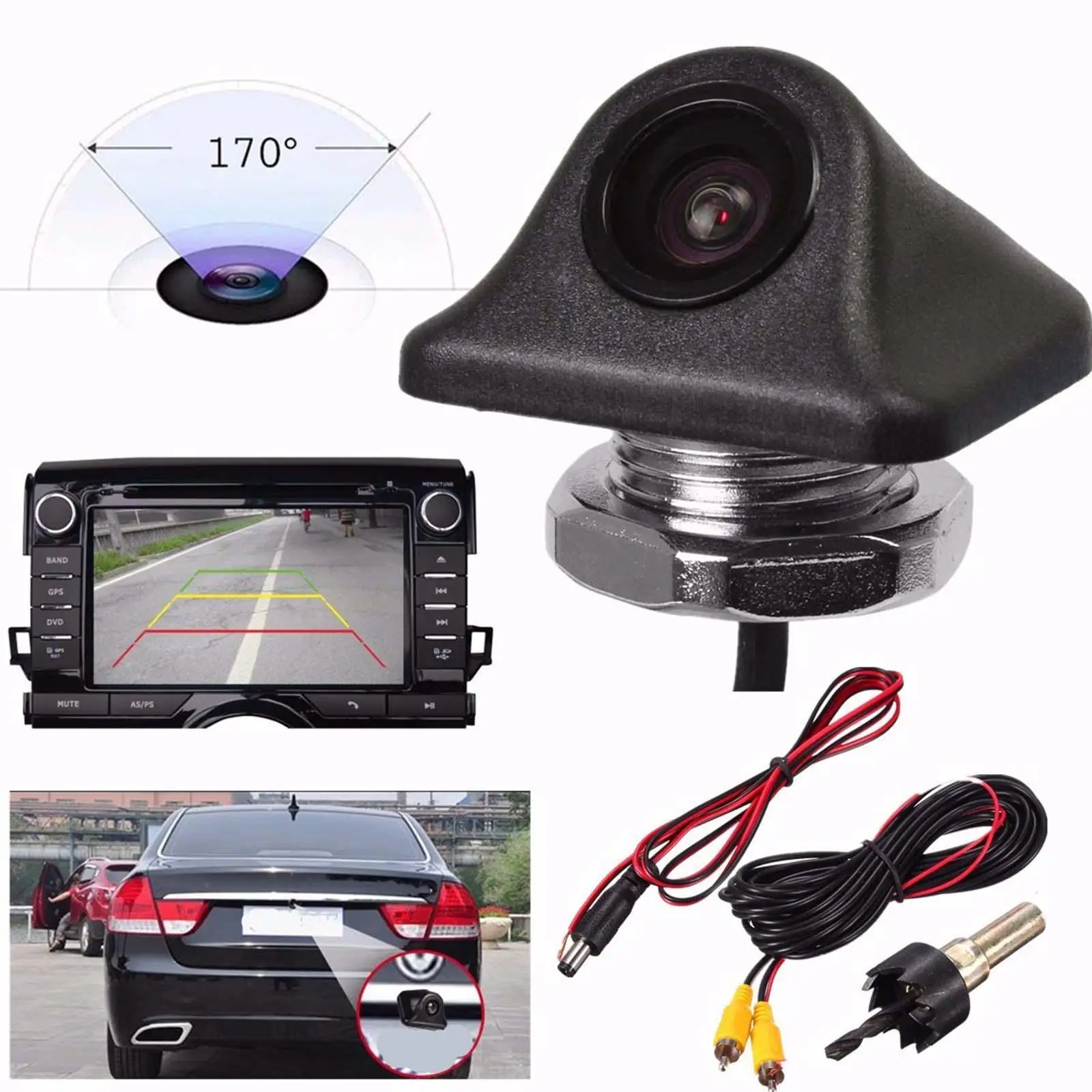Universal Car Rear View Camera Vehicle Monitor System for Truck