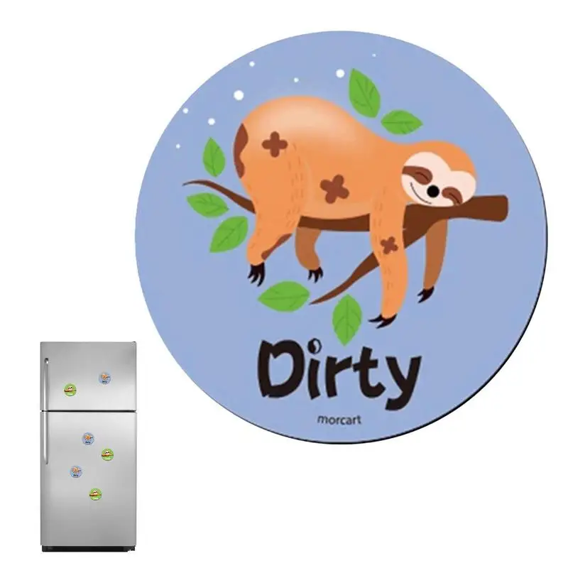 

Dishwasher Magnet Clean Dirty Sign Dishwasher Magnet With Animal Logo Dishwasher Magnet With Dirty Or Clean Text Optionally