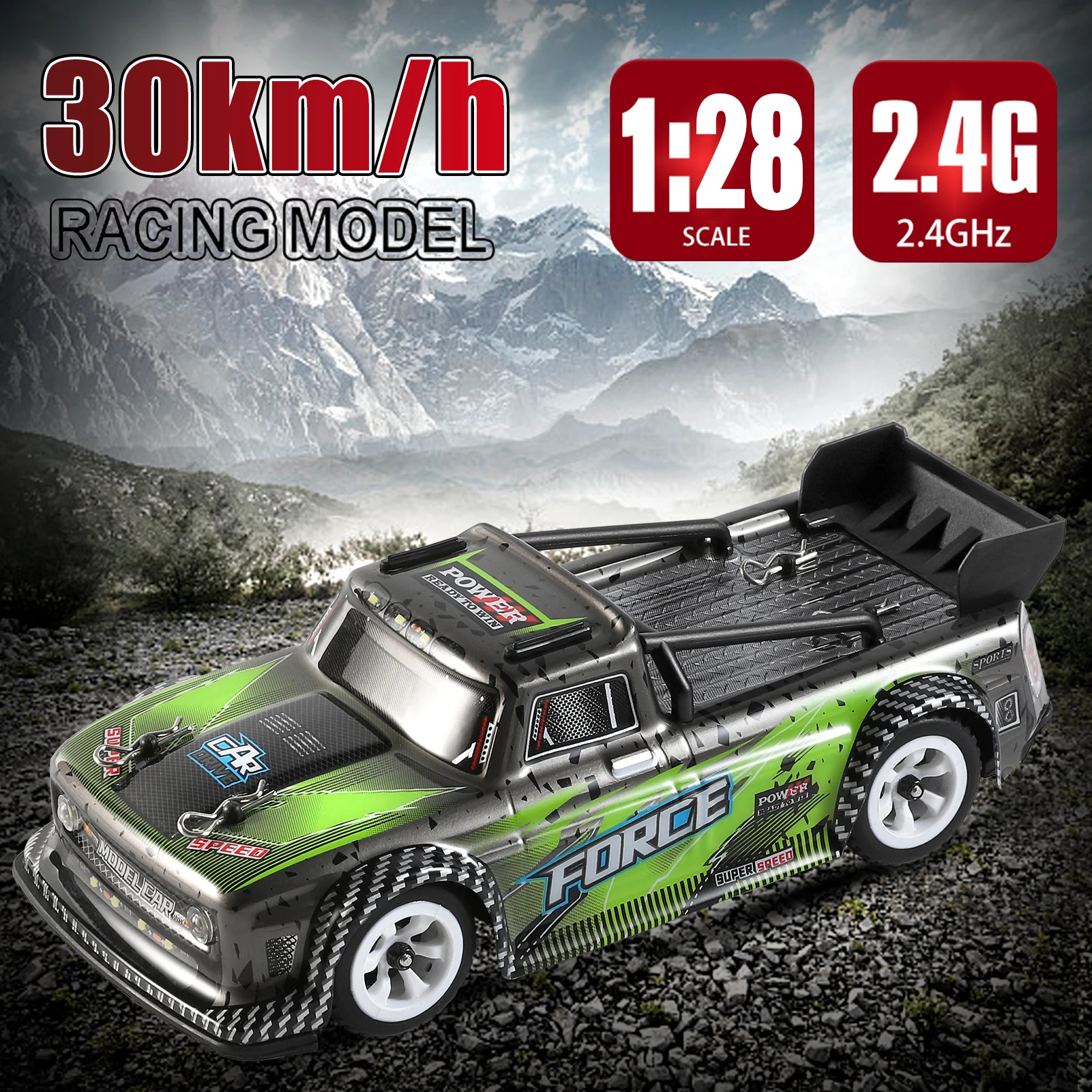 Гоночный автомобиль на радиоуправлении WLtoys 284131 1/28 2 4 ГГц гоночный 30 км/ч