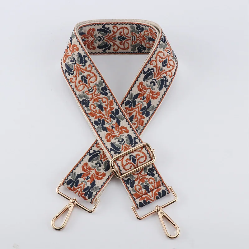 Ремешок для сумок регулируемый хлопковый браслет через плечо Широкий Аксессуар