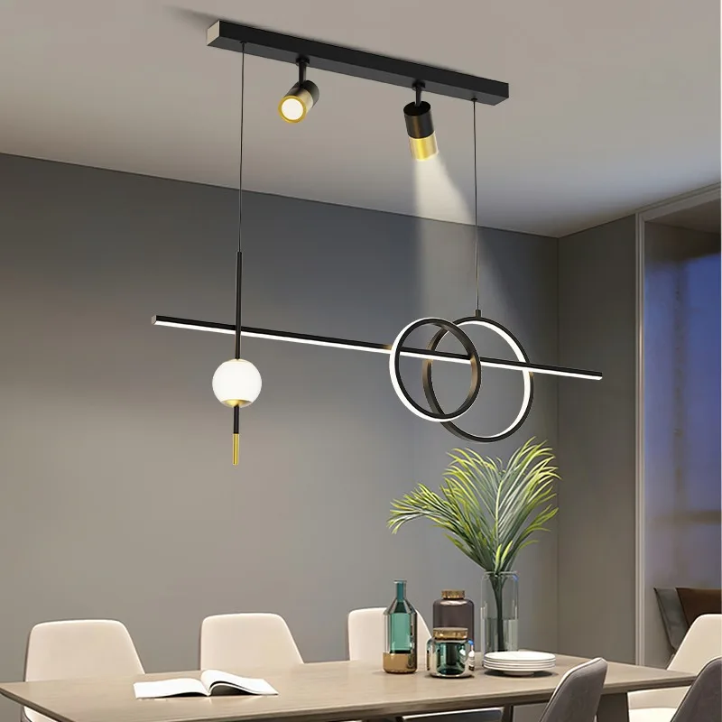 

Art Led Chandelier Pendant Lamp Light Room Decor Modern home dining lustre hanging for ceiling fixture indoor