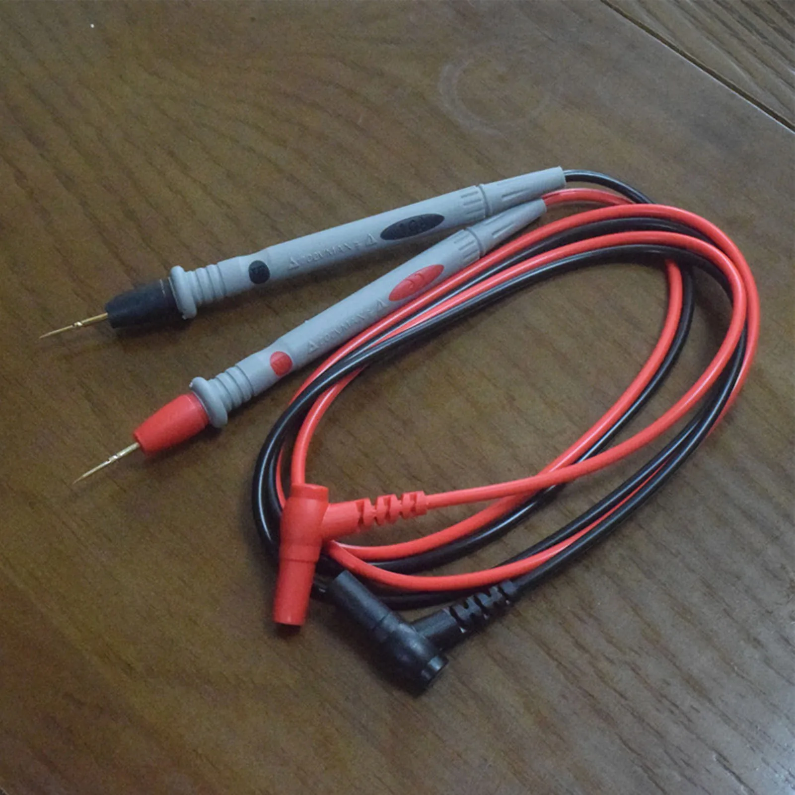 Ручка с тонким острым носком, 1000 в, 10 а, высокоточные щупы с позолоченным медным проводом для мультиметра электроники