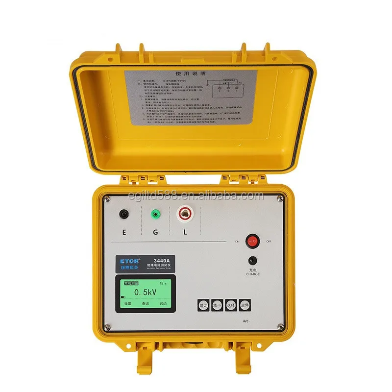 

ETCR3440A Insulation Resistance Tester
