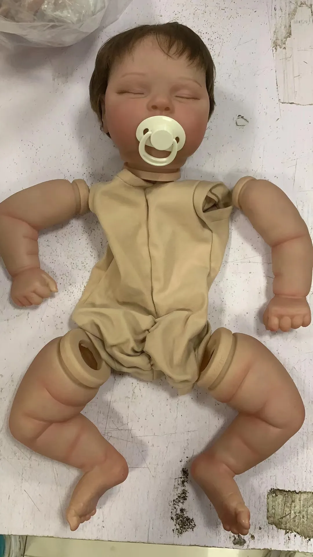 Unfinished Painted With Rooted Hair Diy Doll Parts