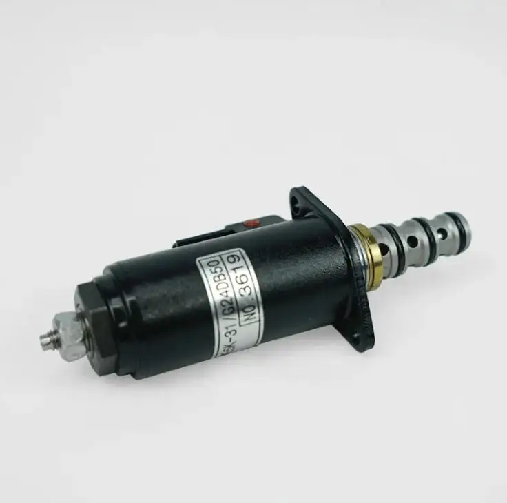 SK140 SK200-8 peças escavadeira YN35V00013F1 KWE5K-31 G24DB50 válvula solenóide