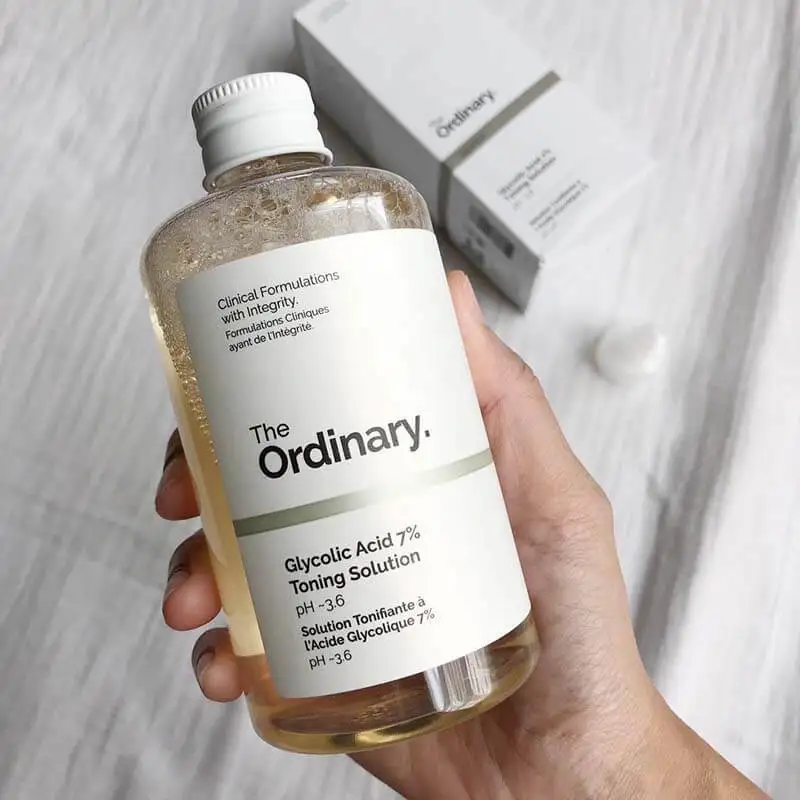 

Ordinary Glycolic Acid 7% Toning Solution 240ml Gentle Exfoliation Improve Skin Condition Brighten Skin Tone Original Product