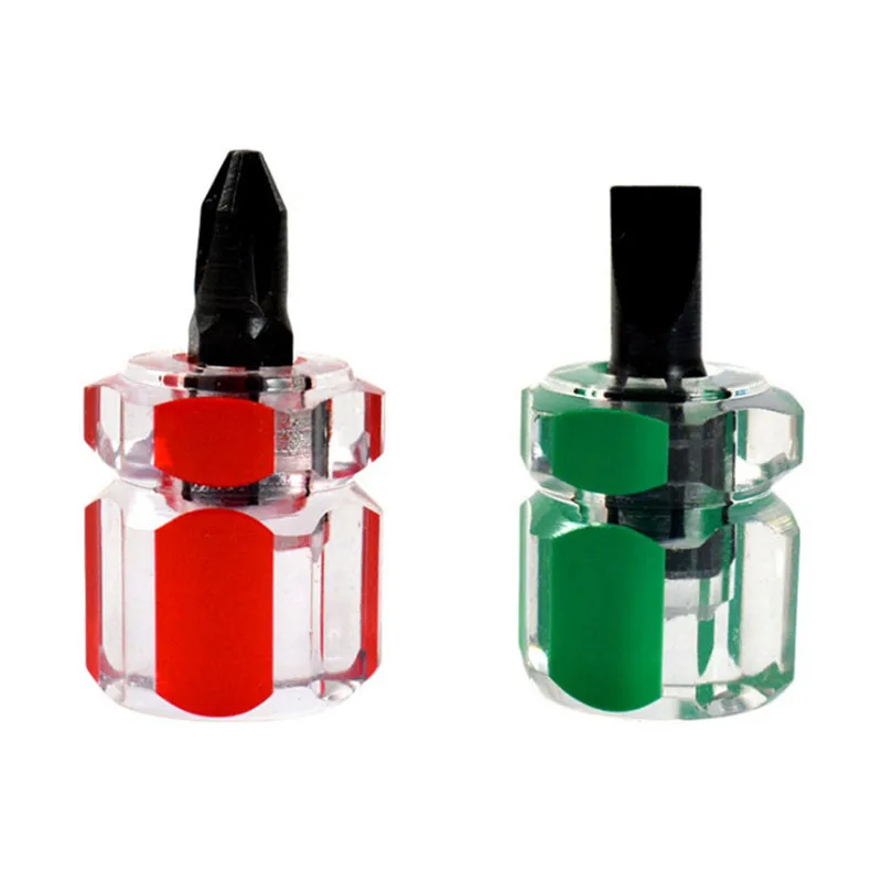 Набор отверток компактный портативный с прозрачной ручкой для точного ремонта