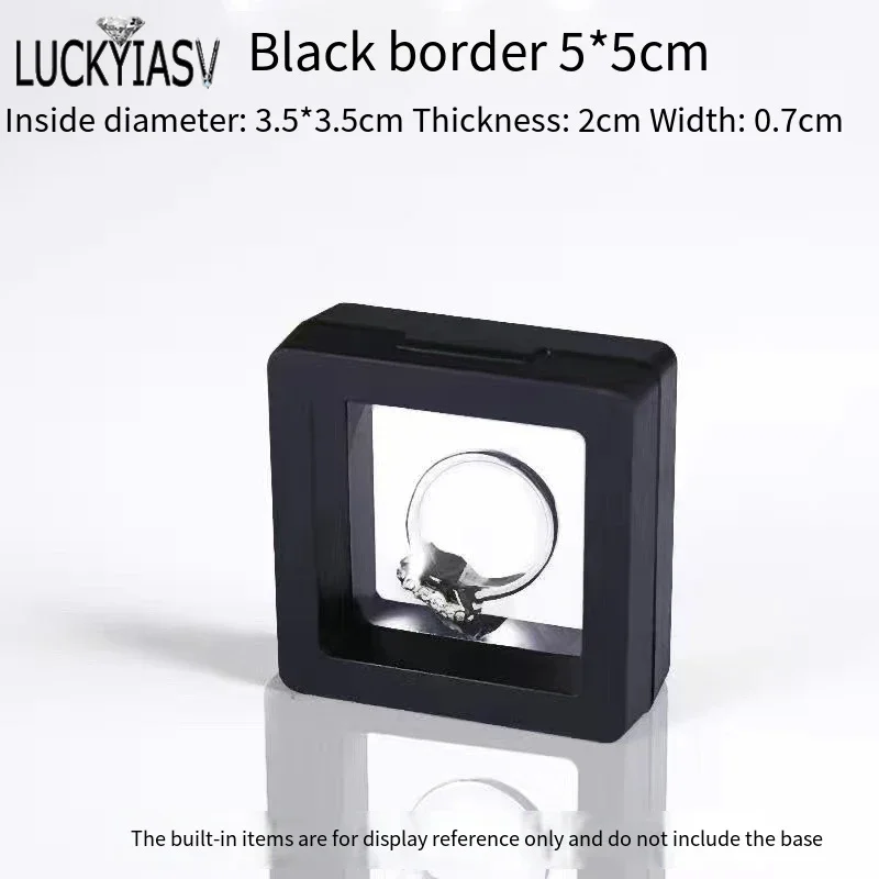 

Черный пластиковый ящик для хранения ювелирных изделий Luckyiasv