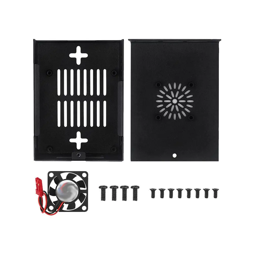 Корпус Orange Pi 5 Pro металлический корпус охлаждающий вентилятор дополнительная