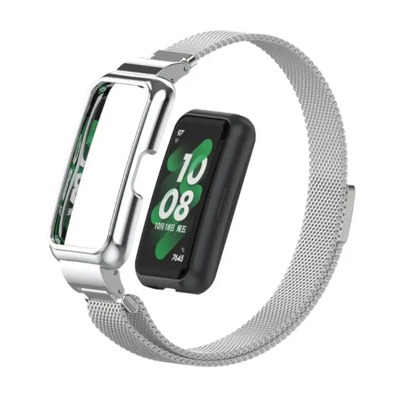 

Milanese Magnetic correa Mi Watch Lite 2 metal Magnetic Loop correa For watch 2 Wristband Bracelet+Case cover
