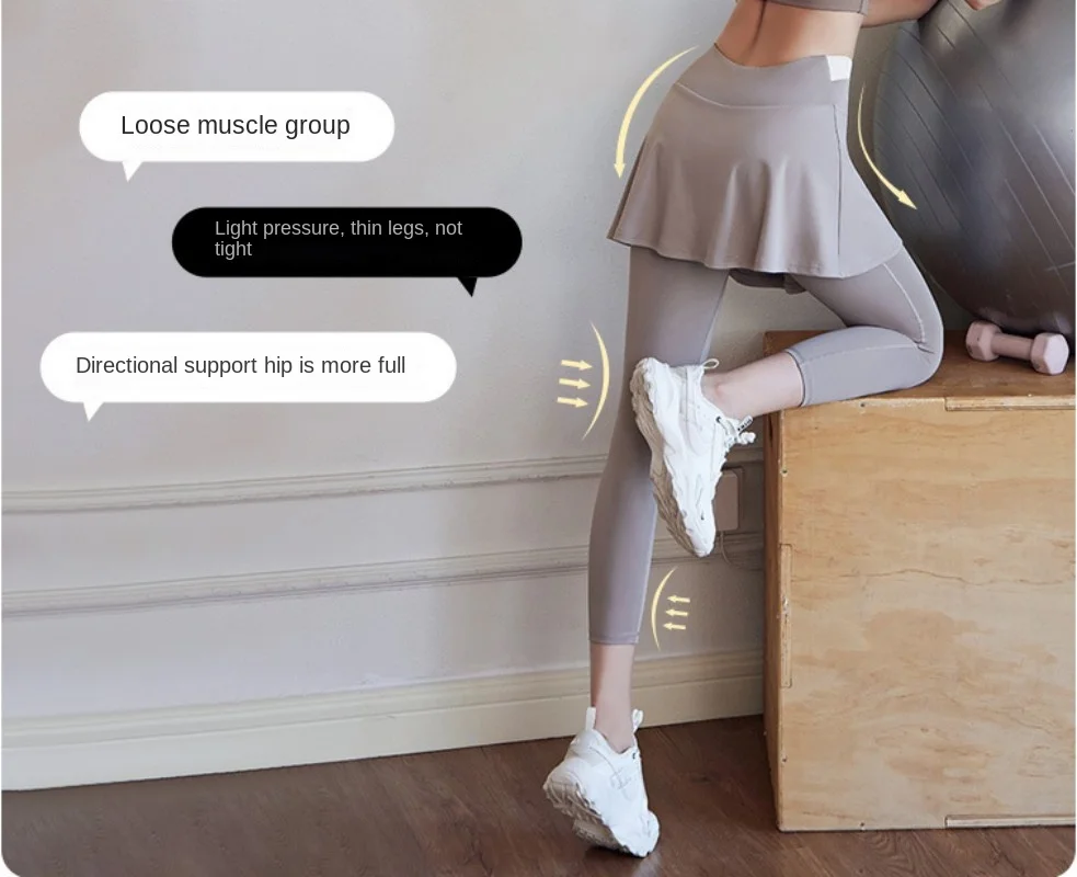 Sports Leggings Women Plus Size Yoga Pants Fitness Jogging Pants Ballet Dance Latin Dance Culottes