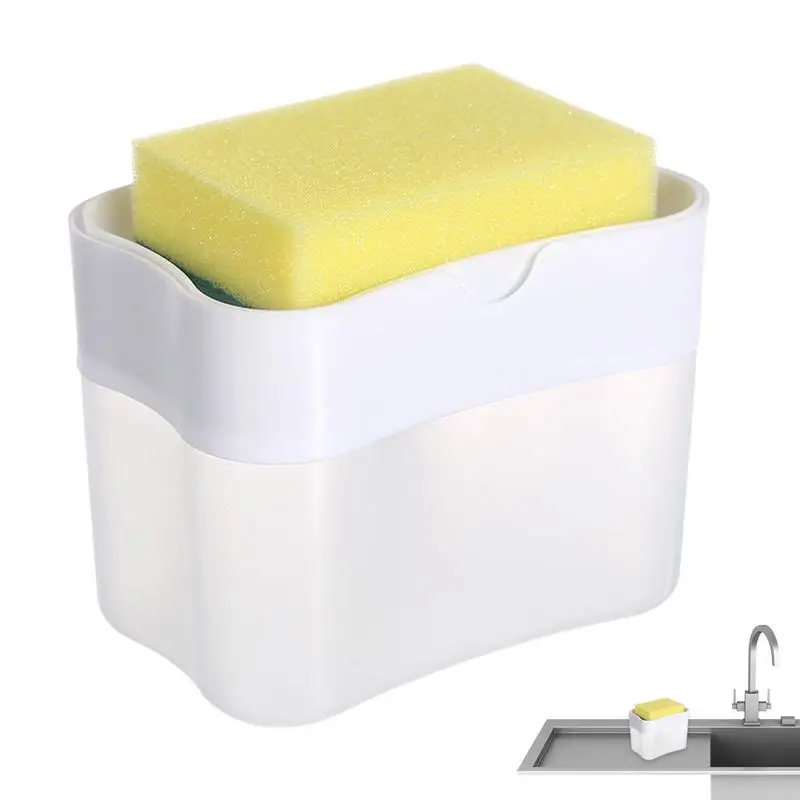 

Дозатор для мыла для кухонной раковины, дозатор жидкого мыла для кухни, диспенсер для мытья посуды, настольный органайзер для кухни