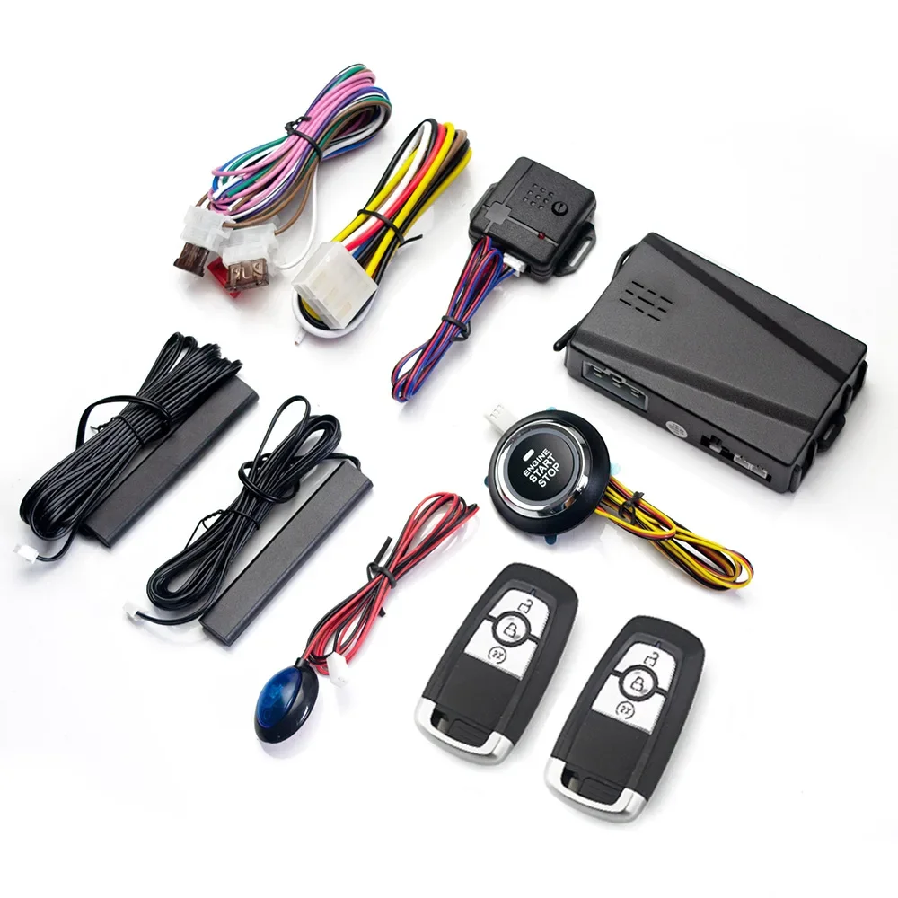 Автомобильная сигнализация пассивная Кнопка без ключа одна кнопка запуска