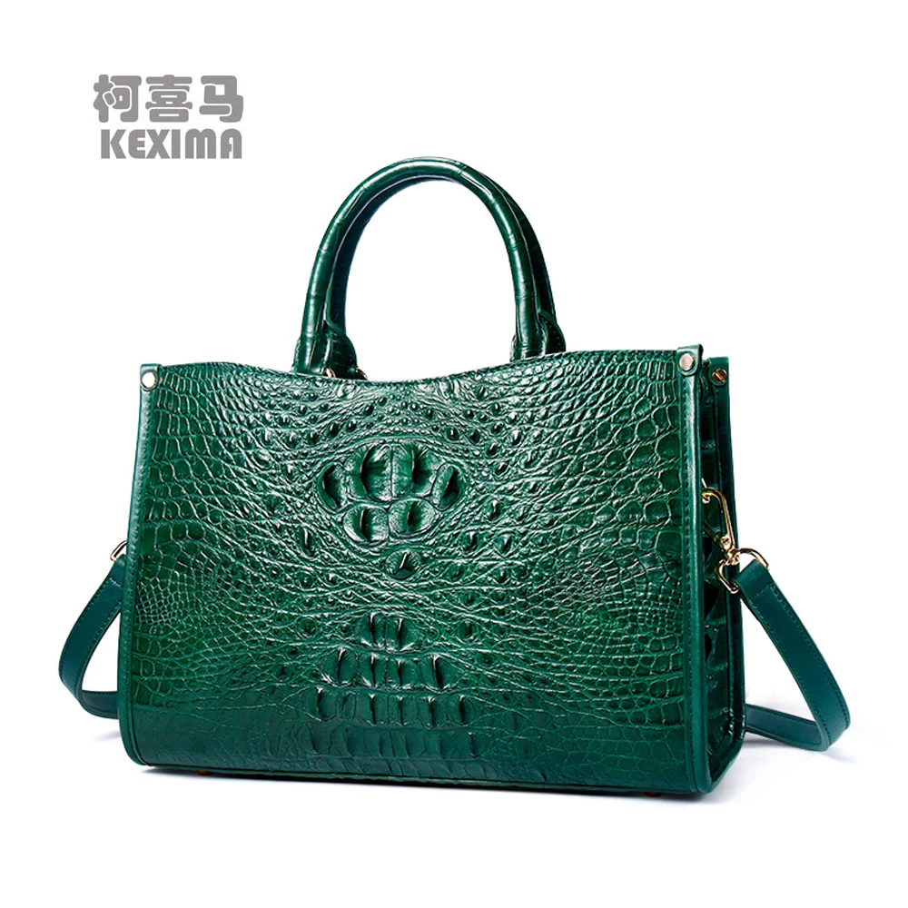 Женская сумка keximayuanyuan из крокодиловой кожи