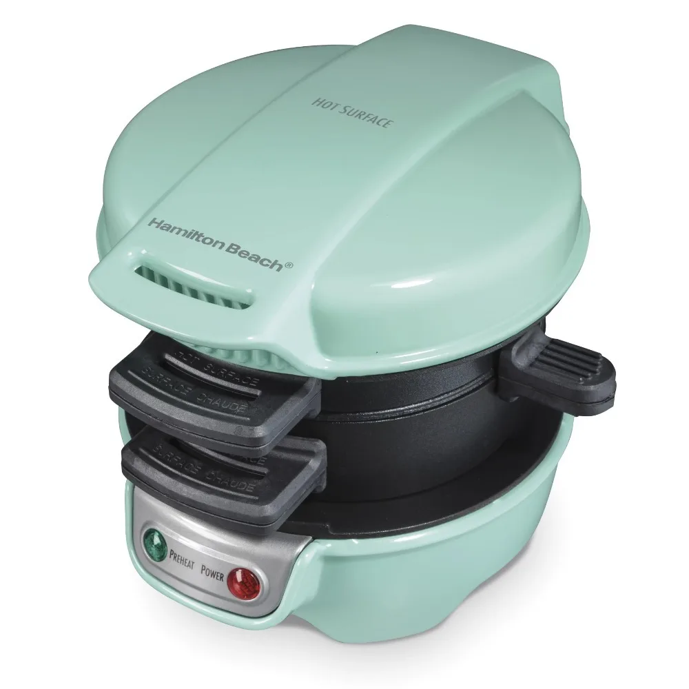 

Mint Electric Sandwich Maker 25482 Breakfast Maker Cooking Appliances Kitchen Home,Easy to clean,free shipping