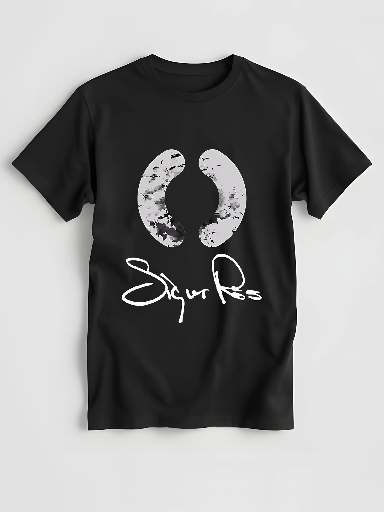 Sigur Ros Rock Band 94 хлопковые футболки Sz черные мужские