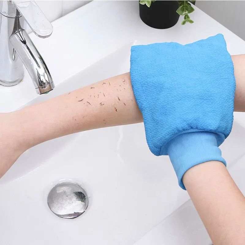 Exfoliating Gloves Massage Brush Sponge Wisp For Body Showers For Bathroom Hammam Shower Bath Glove Removal Kessa Peeling Towel