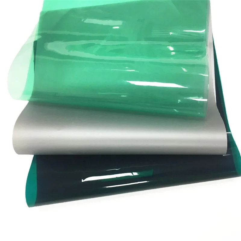 Красочный матовый EVA ПВХ Виниловая ткань полупрозрачная искусственная кожа для