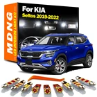 MDNG 11 шт. Canbus без ошибок для KIA Seltos 2019 2020 2021 2022 светодиодный внутренний купол багажник номерной знак комплект освещения автомобильные аксессуары