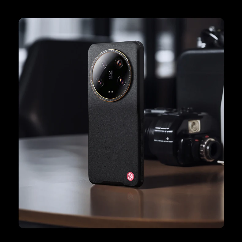 For Xiaomi 13 Ultra Case NILLKIN Minimalism Leather Case-Collector's Edition Metal Camera Lens Protection Cover For Mi 13 Ultra