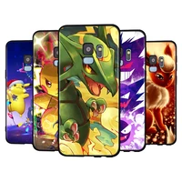 japanese cartoon pokemons silicone case for galaxy note 20 10 9 8 plus ultra lite a9 a8 a7 a6 plus a5 a3 2018 2017 phone case