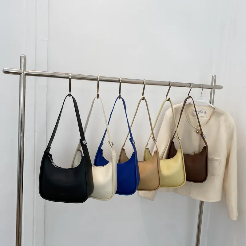 PU Leather Crossbody Sling Bags for Woman 2023 Luxury Brand Designer Trendy Fashion Small Shoulder Side Purses and Handbags